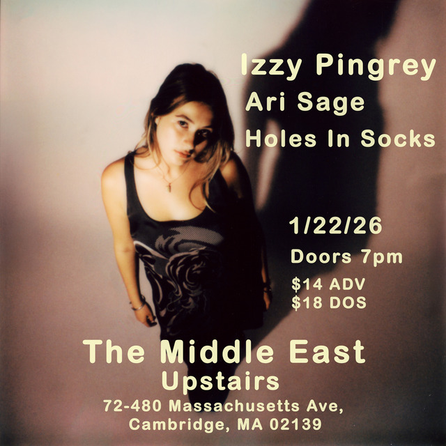 Izzy Pingrey, Ari Sage, Holes In Socks | Event Image
