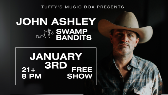 John Ashley and the Swamp Bandits at Tuffy’s Music Box – Sanford, FL