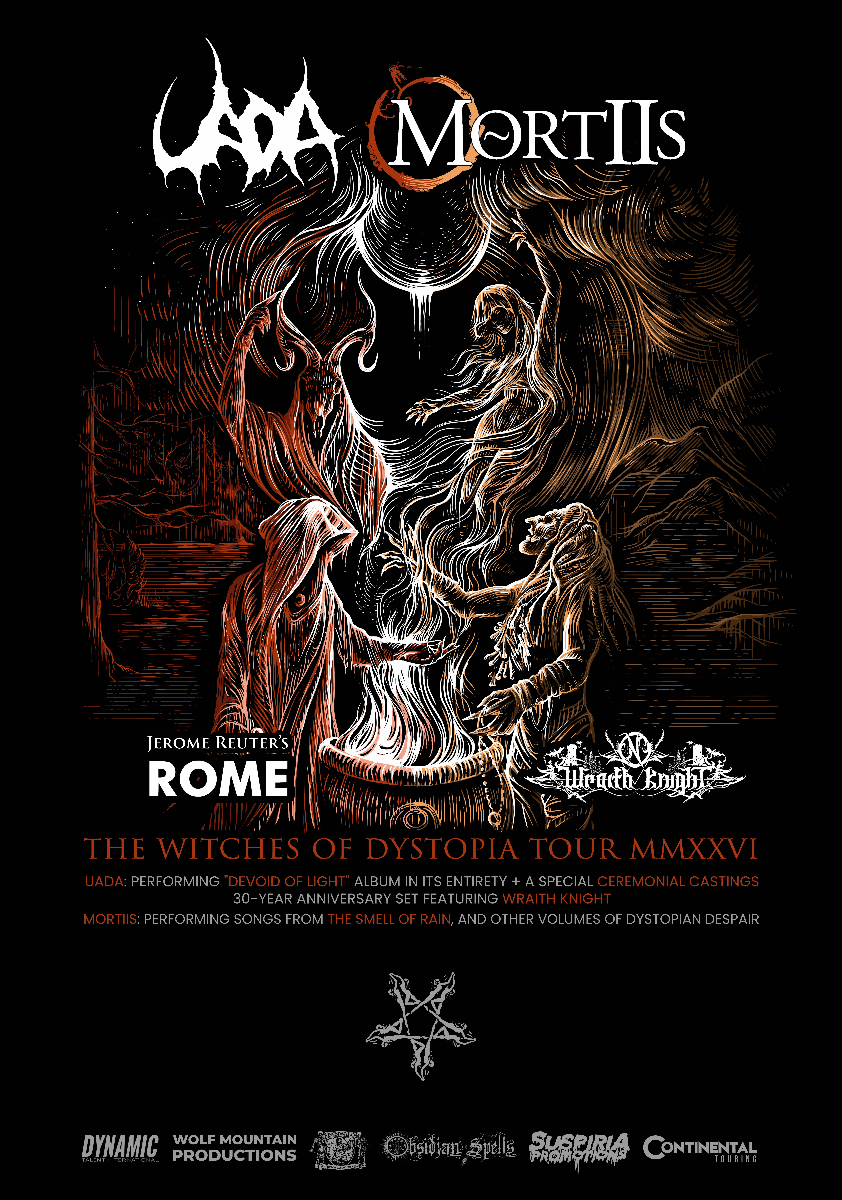 UADA, Mortiis, Rome, Wraith Knight