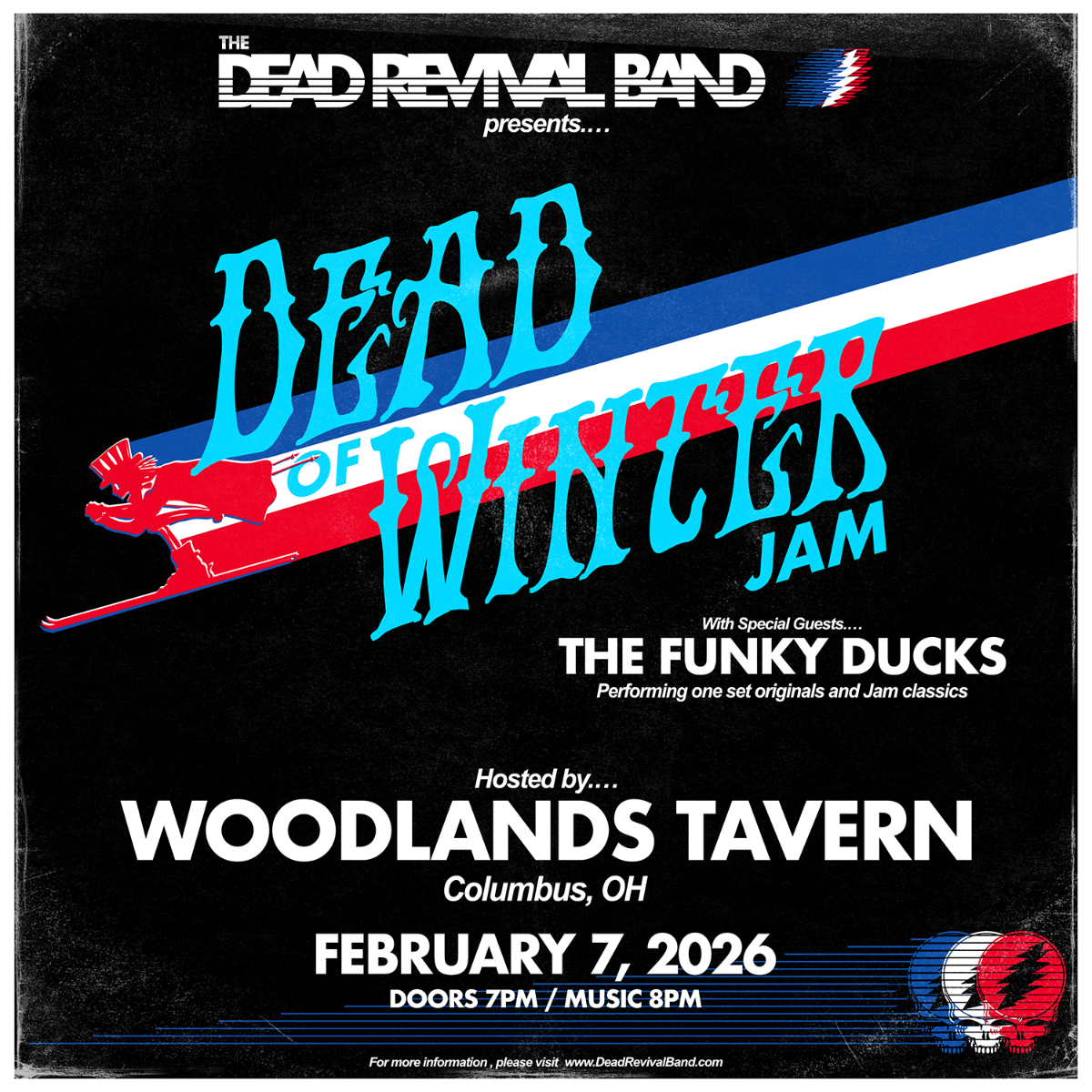 The Dead Revival Band w/ The Funky Ducks at Woodlands Tavern