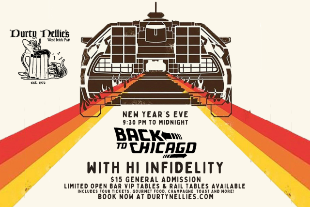 New Year’s Eve: Hi Infidelity at Nellie’s Gastropub & ConcertHub – Palatine, IL