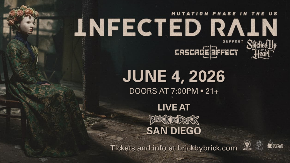 Infected Rain: Mutation Phase in the US with special guests