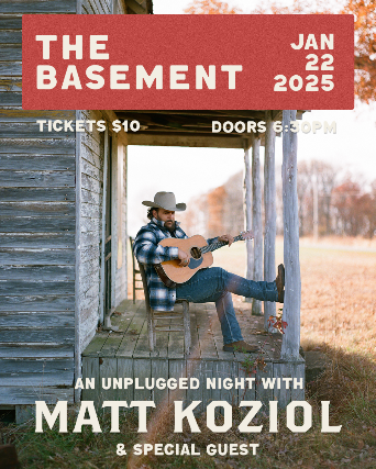 Matt Koziol at The Basement – Nashville, TN