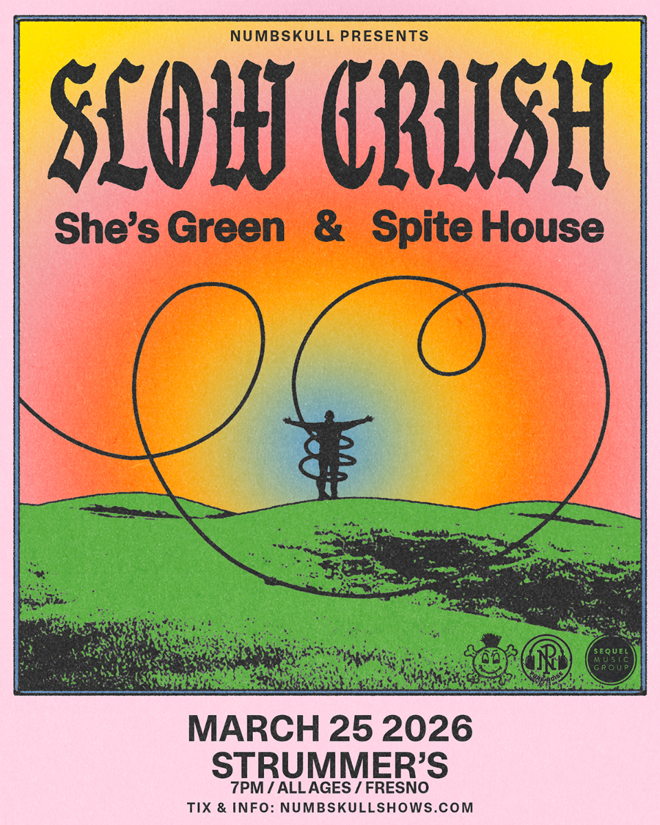 SLOWCRUSH, She's Green, Spite House