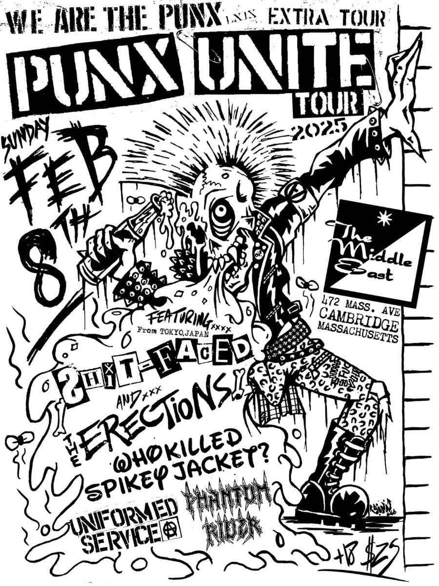 Shit-Faced, The Erections, Who Killed Spikey Jacket?, Uniformed Service, Phantom Rider