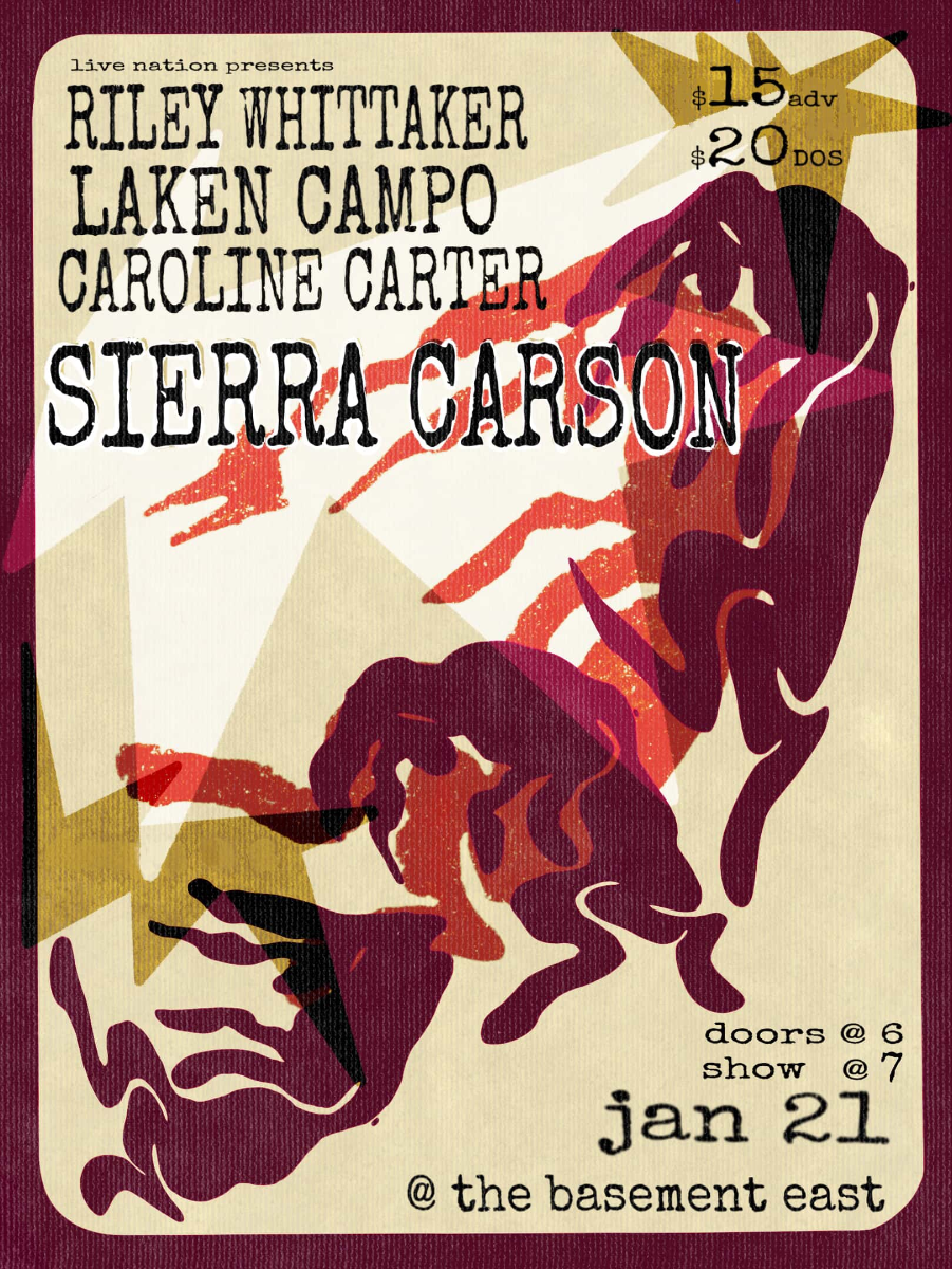 Sierra Carson w/ Riley Whittaker, Caroline Carter & Laken Campo