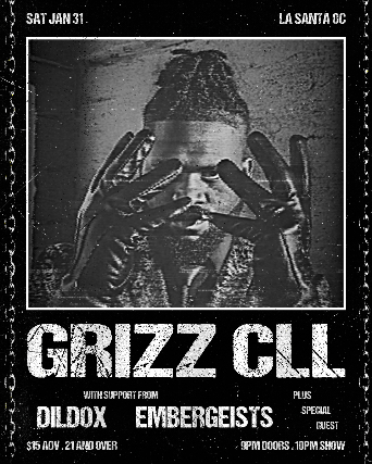 image of Other Voices Events Presents Grizz CLL image of Other Voices Events Presents Grizz CLL