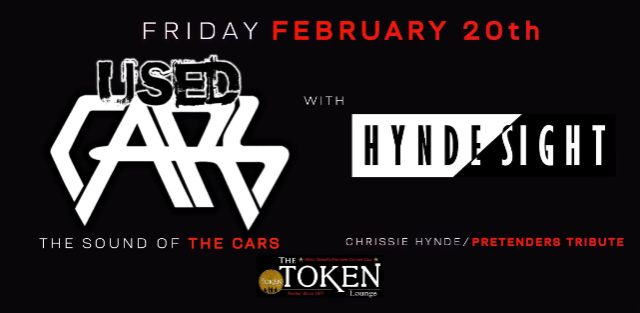 USED CARS - A Tribute to the CARS, HYNDE SIGHT - Tribute to The Pretenders