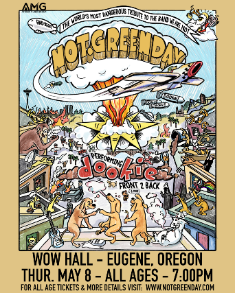 NOT GREENDAY at WOW Hall – Eugene, OR