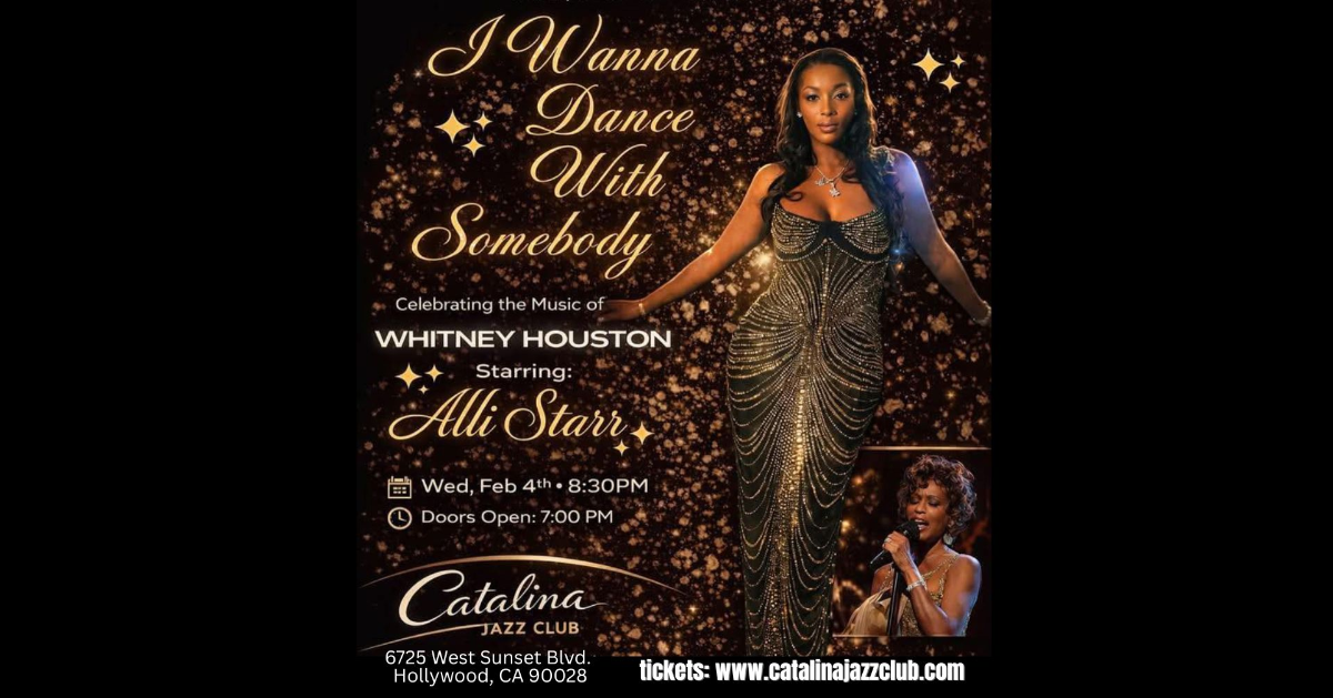 ALLI STARR's tribute to the great Whitney Houston!
