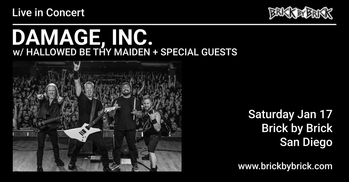 Featured Image - Damage, Inc with special guests - 17