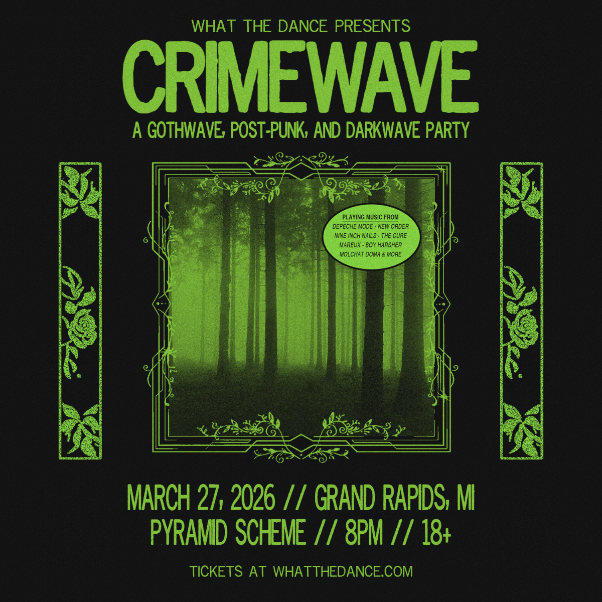 CRIMEWAVE: A POST-PUNK & DARKWAVE PARTY
