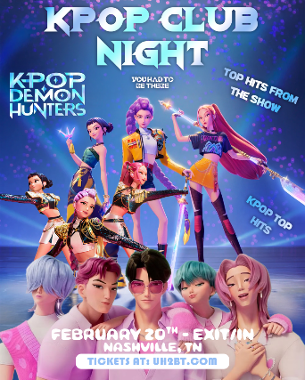 K Pop Club Night – Demon Hunters at Exit/In – Nashville, TN