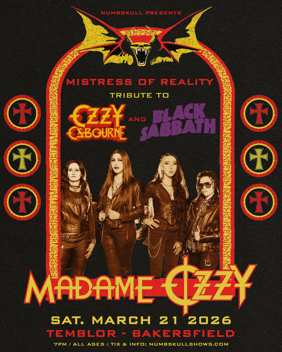 MADAME OZZY Tribute to OZZY OSBOURNE & BLACK SABBATH featuring Mistress of Reality