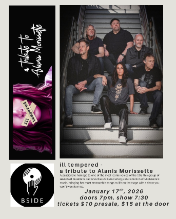 ILL TEMPERED: A TRIBUTE TO ALANIS MORISSETTE at B Side Lounge – Cleveland Heights, OH