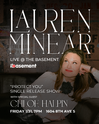 Lauren Minear at The Basement – Nashville, TN