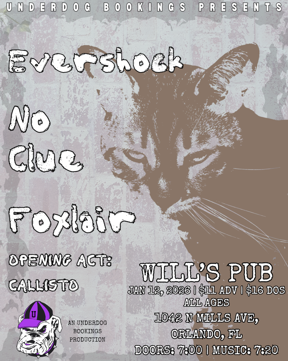 Evershock, No Clue, Foxlair, and Callisto