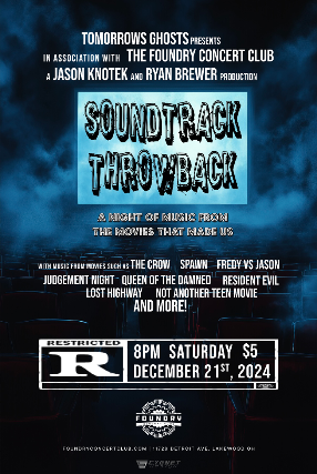 SOUNDTRACK THROWBACK at The Foundry – Lakewood, OH