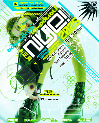 Image of Backwards Compatible NYE ft. DJ Silvahalo + Sylock + Sam Fabiano + Dreas + APX Image of Backwards Compatible NYE ft. DJ Silvahalo + Sylock + Sam Fabiano + Dreas + APX