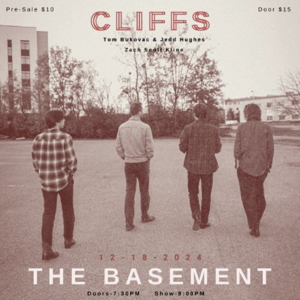 CLIFFS w/ Zachary Scott Kline, Tom Bukovac & Jedd Hughes at The Basement – Nashville, TN