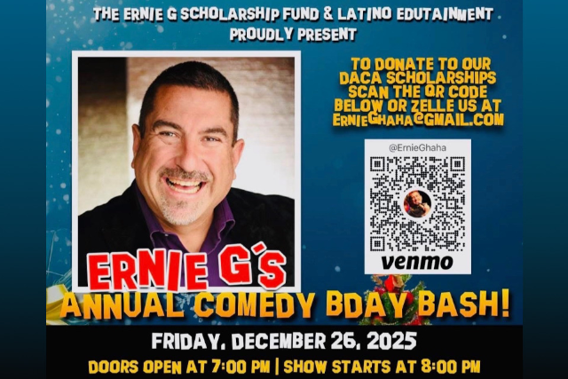 Ernie G’s Annual Comedy Birthday Bash at The Stand Up Comedy Club – Bellflower, CA
