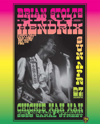 Brian Stoltz – Plays Hendrix at Chickie Wah Wah – New Orleans, LA