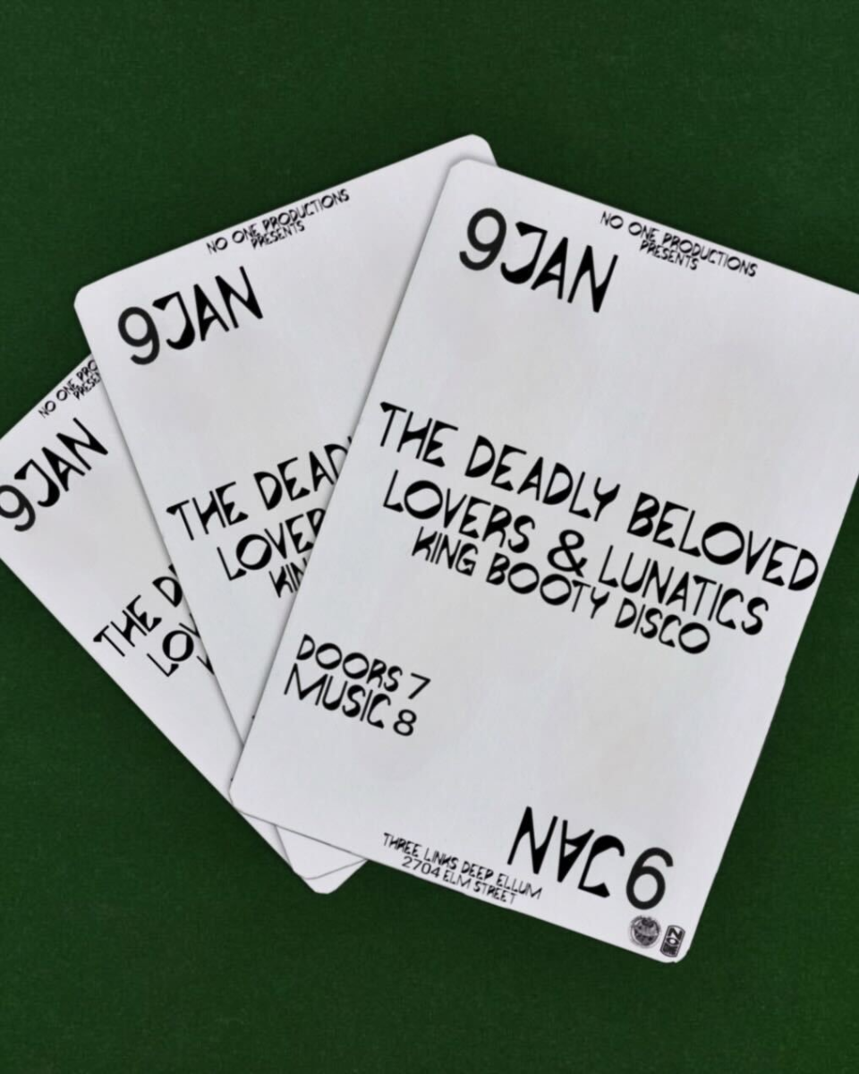 No One Productions Presents: King Booty Disco, The Deadly Beloved & Lovers And Lunatics