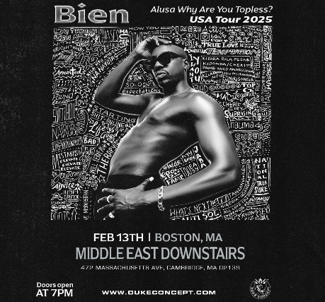 Bien at Middle East – Downstairs – Cambridge, MA