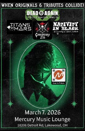 Dead Again, Titans Of Mars, Nativity In Black, Conspiracy 216