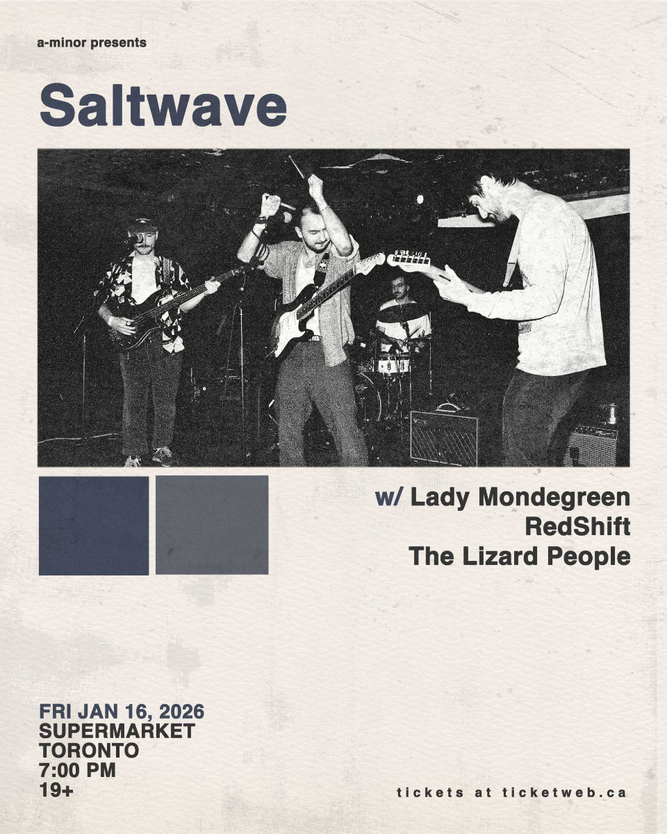 Saltwave w/ Lady Mondegreen, RedShift & The Lizard People