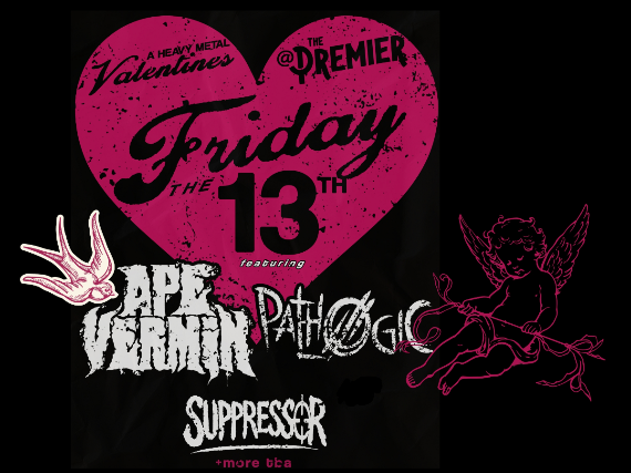 image of Friday 13th Metal Valentines image of Friday 13th Metal Valentines