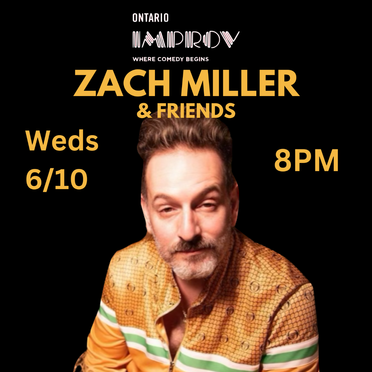 Cosmic Comedy featuring Zach Miller & Friends