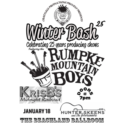 Rumpke Mountain Boys, KrisB’s Midnight Railroad, Hunter Skeen & the Forerunners at Beachland Ballroom – Cleveland, OH