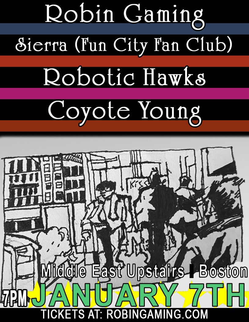 Robin Gaming, Sierra (Fun City Fan Club), Robotic Hawks