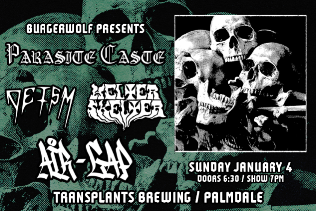 PARASITE CASTE / DEISM / HELTER SKELTER / AIR-GAP