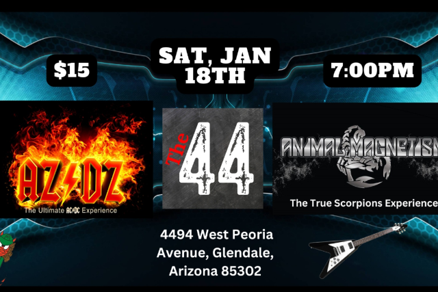 AZ/DZ w/ Animal Magnetism at The 44 Sports Grill and Nightlife – Glendale, AZ