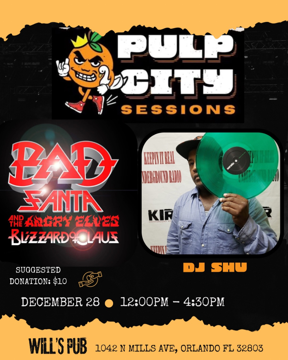 Pulp City Sessions ft. Bad Santa & the Angry Elves, and DJ Shu