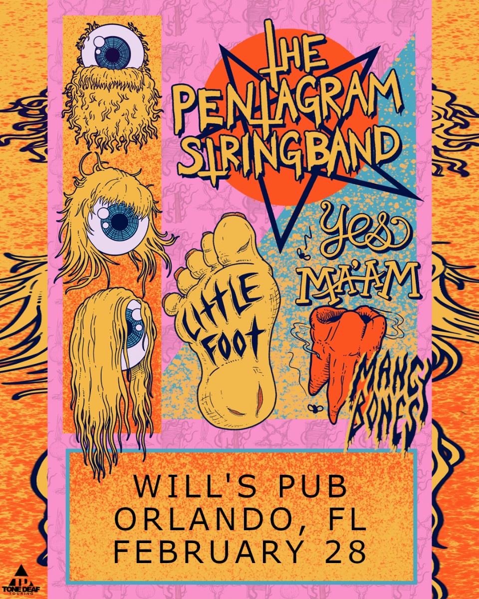 The Pentagram String Band, Little Foot, and Yes Ma'am in Orlando