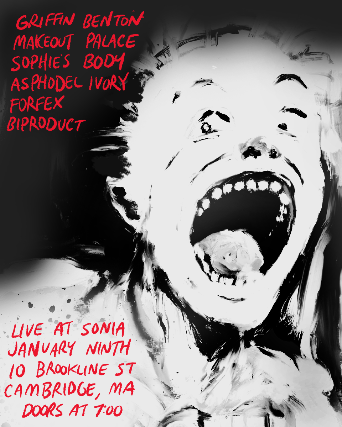 Griffin Benton, Makeout Palace, Sophie's Body, Asphodel Ivory , Forfex, biproduct