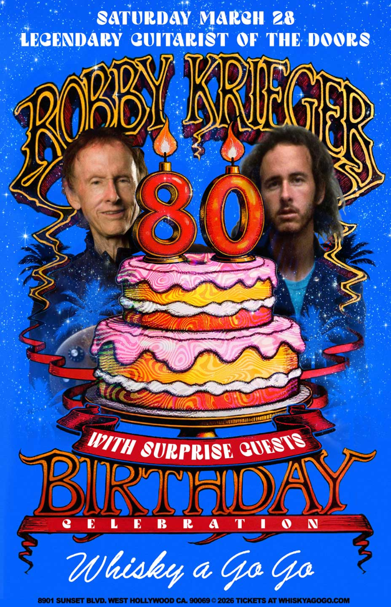 Robby Krieger of The Doors 80th Birthday Celebration