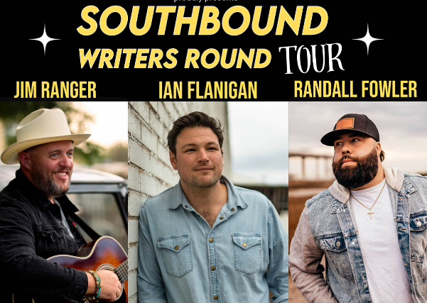 Southbound Writers Round Tour ft. Ian Flanigan, Jim Ranger, Randall Fowler plus Kyle Shirk at Daryl’s House – Pawling, NY