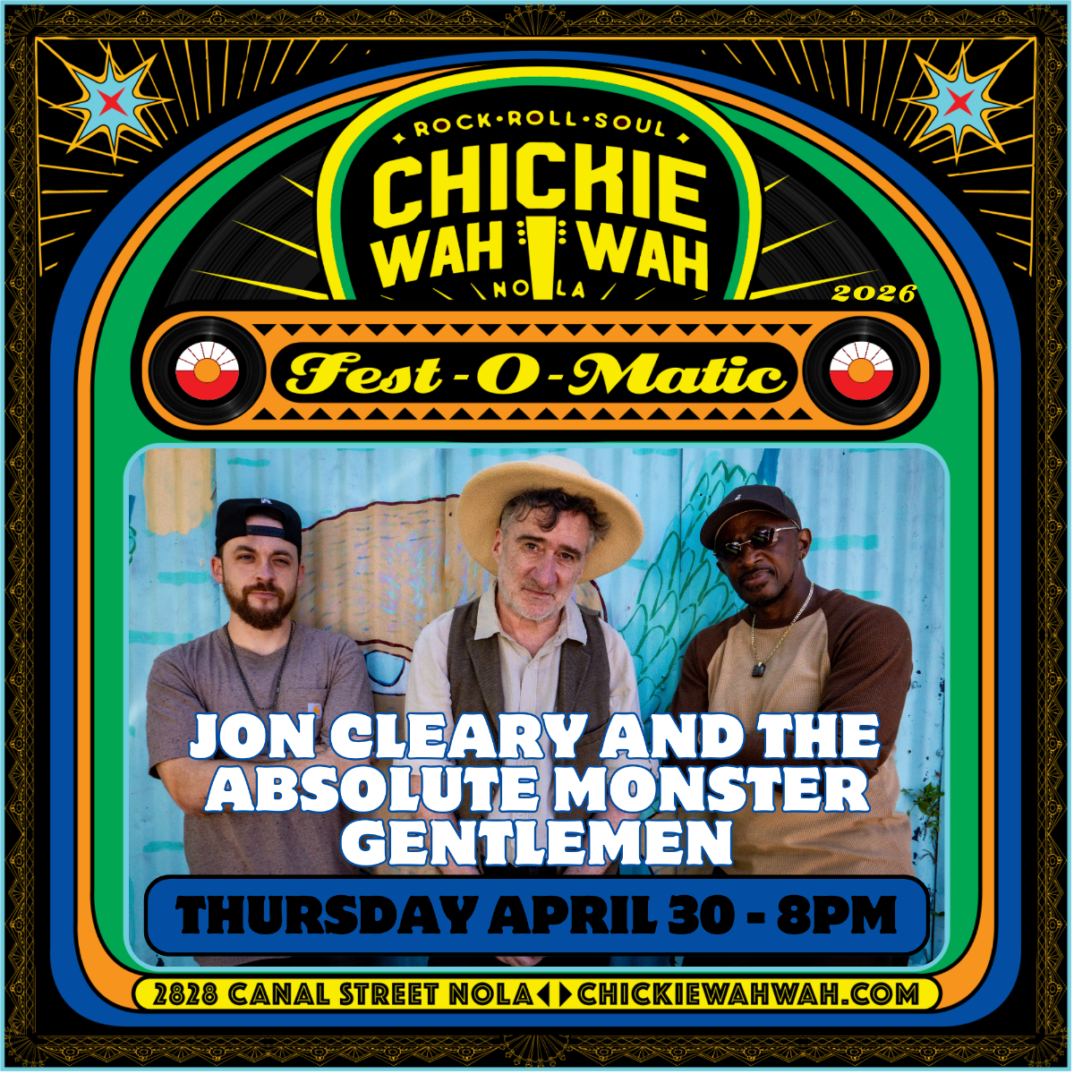Jon Cleary & the Absolute Monster Gentlemen – Chickie Wah Wah