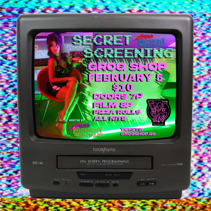 Midnight Rental presents Secret Movie Night at Grog Shop – Cleveland Heights, OH