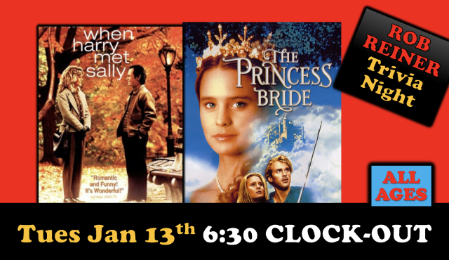 Raised By TV Events Presents: When Harry Met Sally & The Princess Bride Trivia Night at Clock-Out Lounge – Seattle, WA