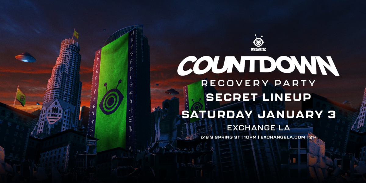 Countdown Recovery Party: Secret Lineup