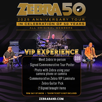 Zebra VIP Meet & Greet Experience at House of Blues Houston – Houston, TX