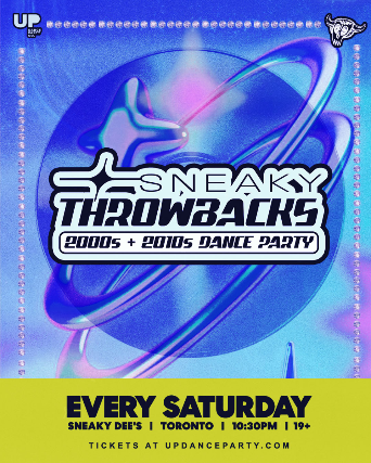 Sneaky Throwbacks: 2000s & 2010s Dance Party – Jan 24 2026 at Sneaky Dee’s Concert Venue – Toronto, Canada