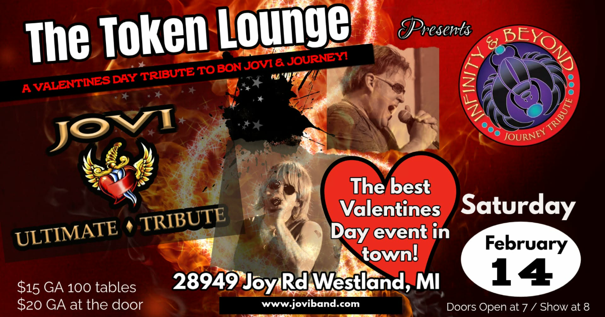 JOVI "Bon Jovi Tribute band", INFINITY & BEYOND - Journey Tribute