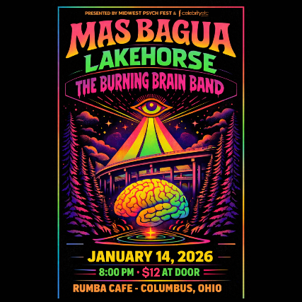 image of Mas Bagua * Lakehorse * The Burning Brain Band image of Mas Bagua * Lakehorse * The Burning Brain Band