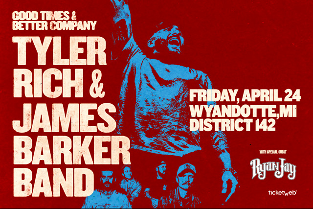 Tyler Rich and James Barker Band